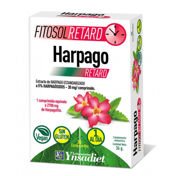 FITOSOL RETARD HARPAGO 30 comprimidos