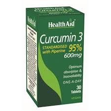 CURCUMIN 3 30comp. HEALTHAID  