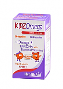 KidzOmega™ cápsulas masticables 60 Cáps HealthAid