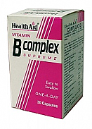 Complejo B 30Cáps HealthAid 