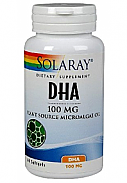 DHA NEUROMINS 100MG 30PERLAS SOLARAY       