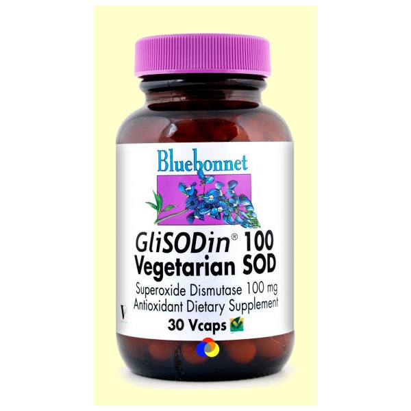 SOD GLISODIN 100MG VEGETARIAN 30CAP BLUEBONNET   
