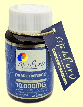 Cardo Mariano 10.000 mg 40cap ESTADO PURO TONGIL   