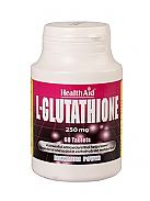 L-Glutatión 250 mg 60 Comp HealthAid