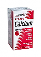Calcio 600 mg 60 Comp HealthAid