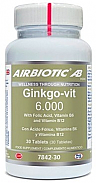 GINKGO-VIT 6000 30COMP  AIRBIOTIC  